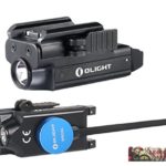 Olight PL-MINI valkyrie 400 Lumen LED Rechargeable compact pistol light, Build-in Lithium Battery, charging cable, quick release mount for glock, s&w, springfield, sig sauer, etc w/ LegionArms sticker